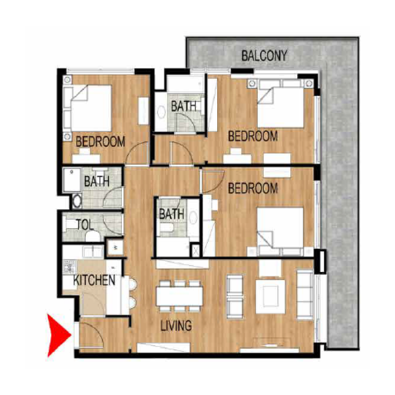 Apartments plan