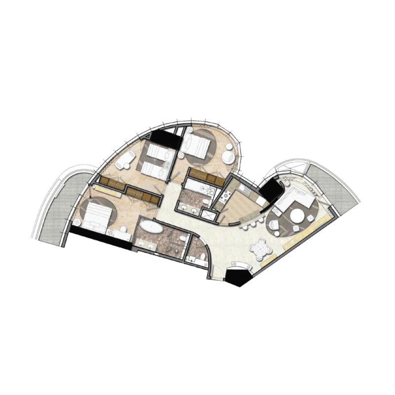 Apartments plan