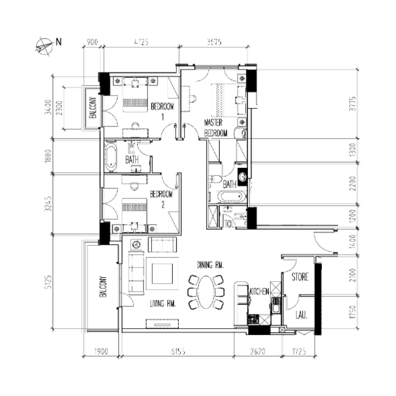 Apartments plan