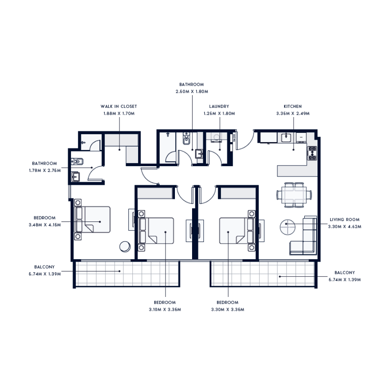 Apartments plan