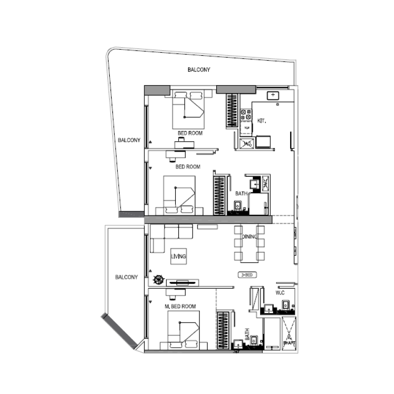 Apartments plan