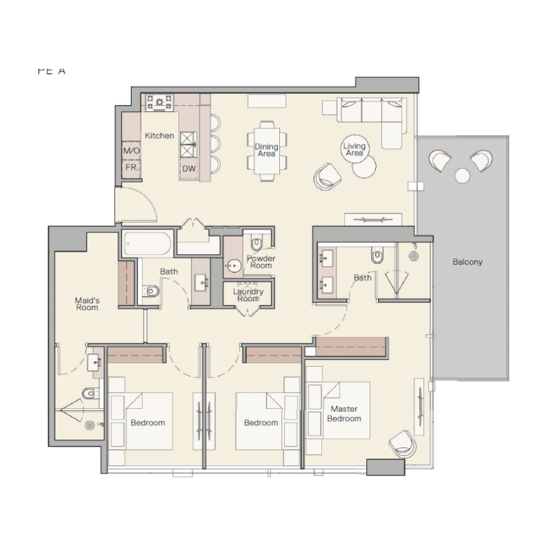 Apartments plan