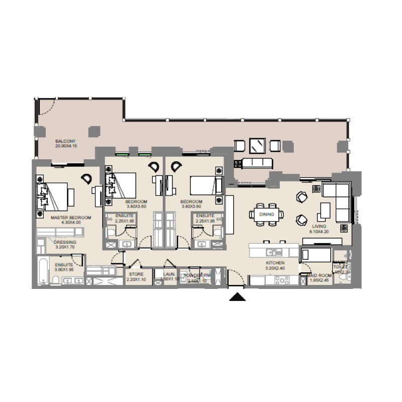 Apartments plan