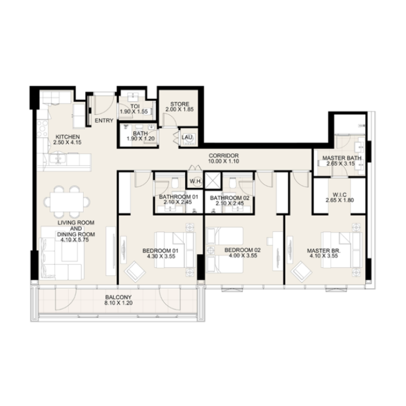 Apartments plan