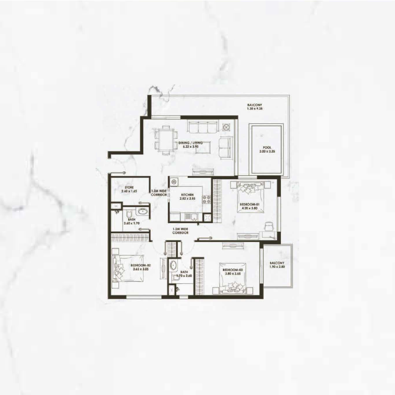 Apartments plan