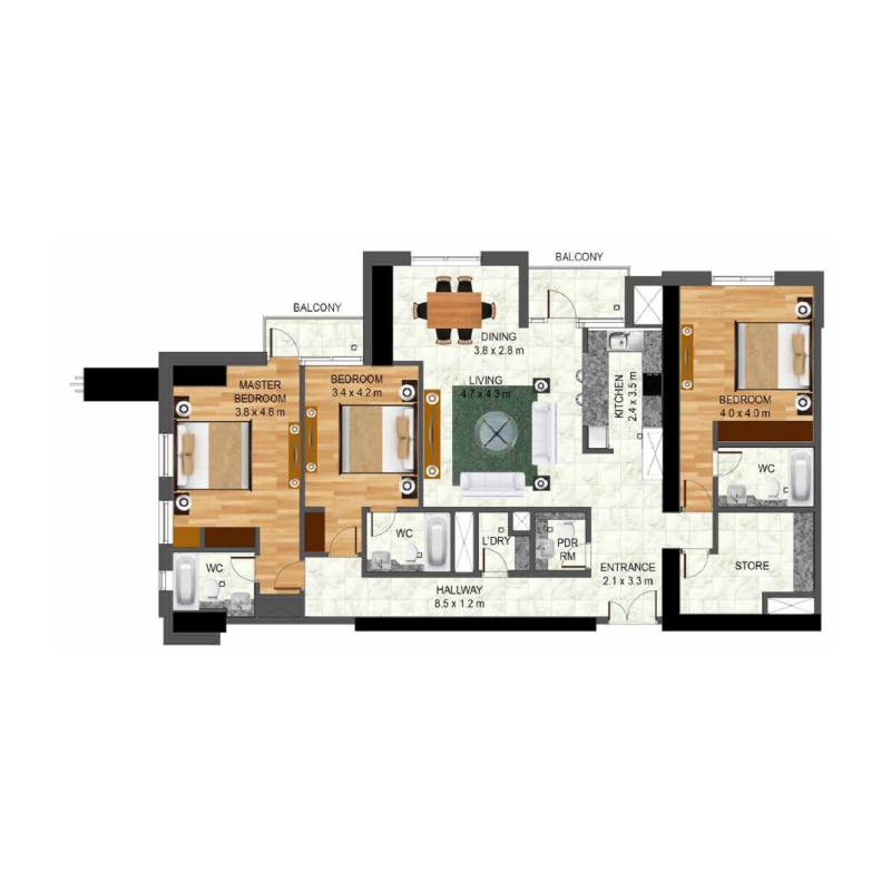 Apartments plan