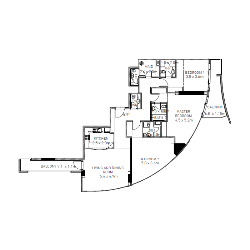 Apartments plan