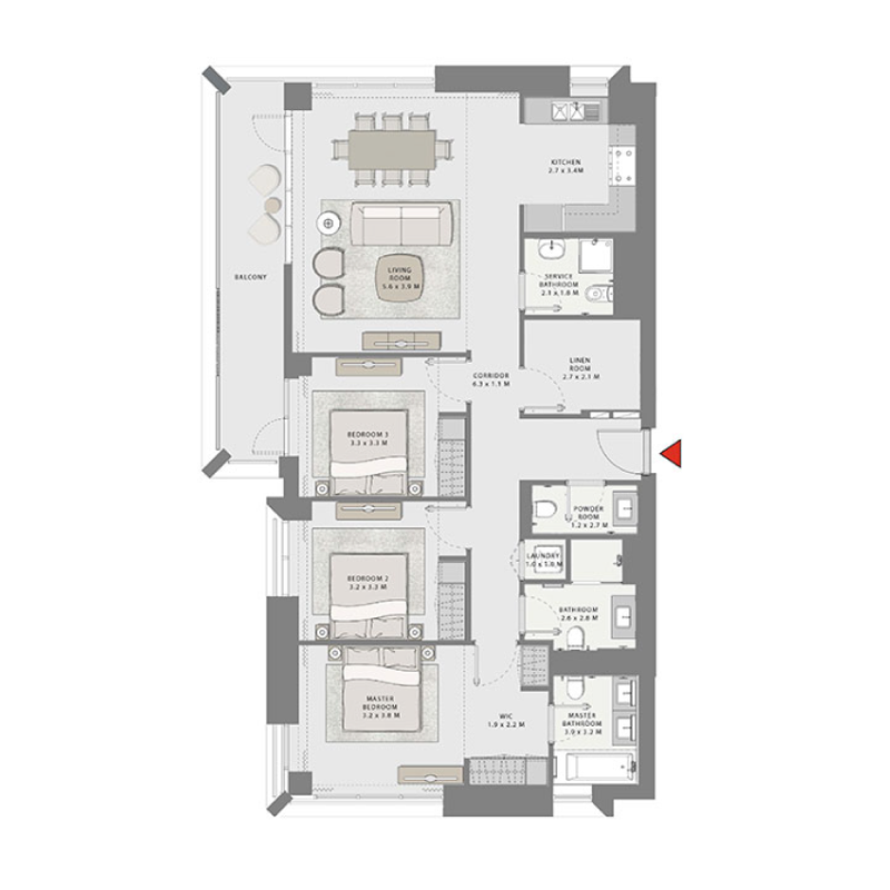 Apartments plan