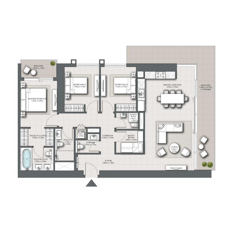 Apartments plan