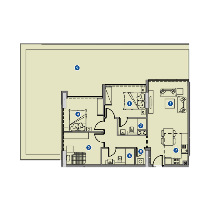 Apartments plan