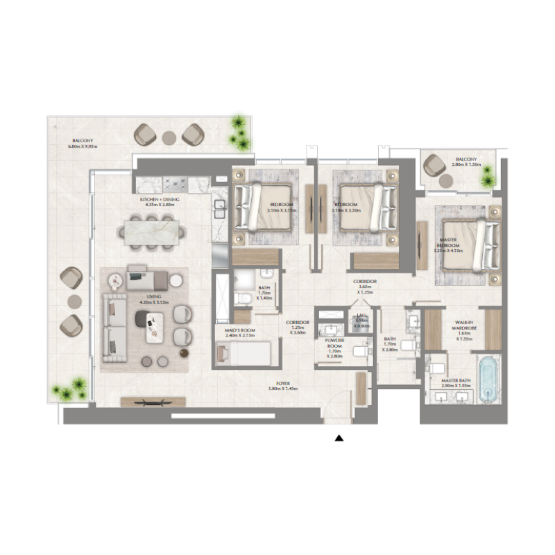 Apartments plan