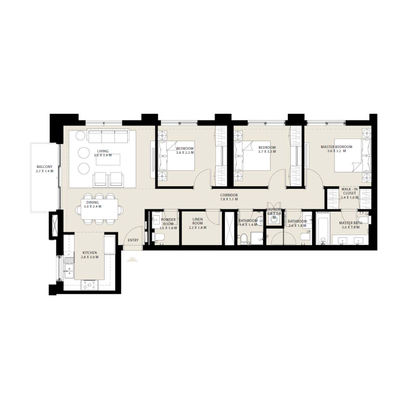 Apartments plan