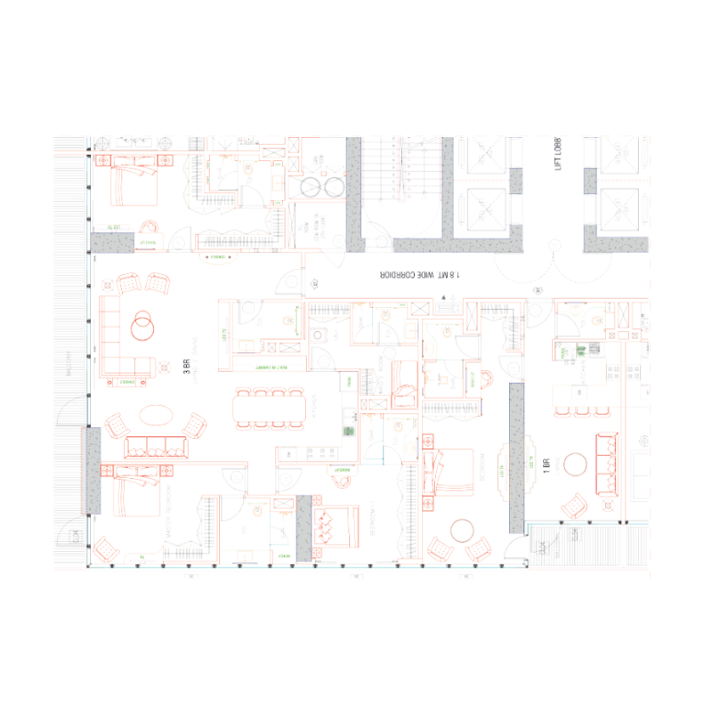 Apartments plan