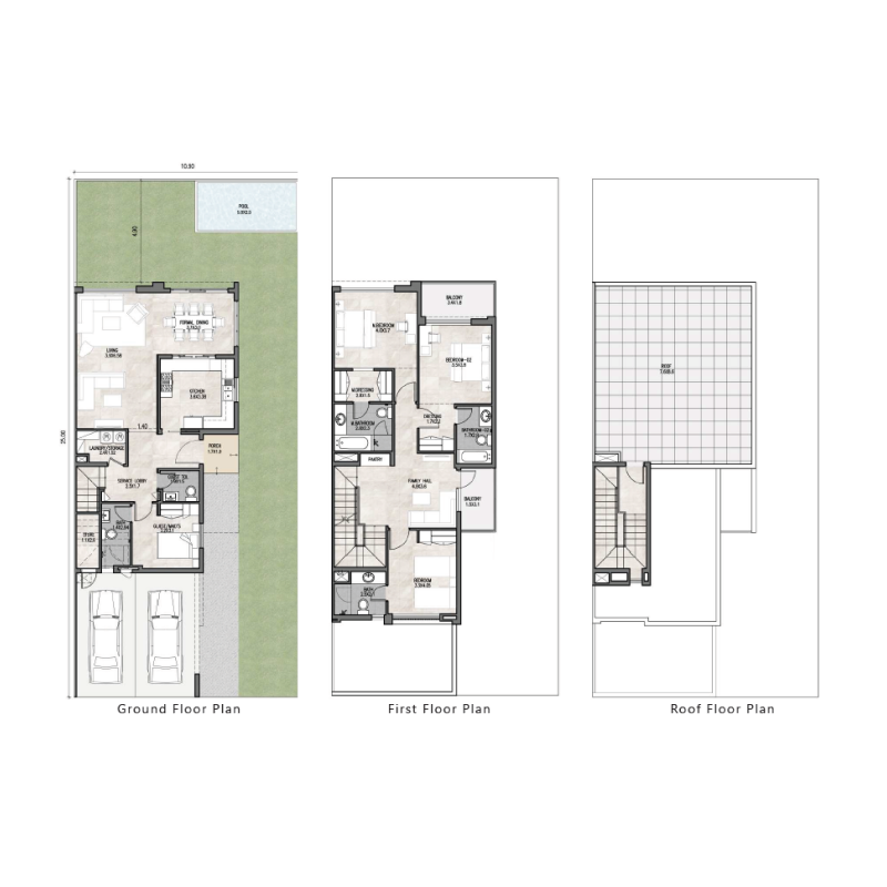 Townhouse plan