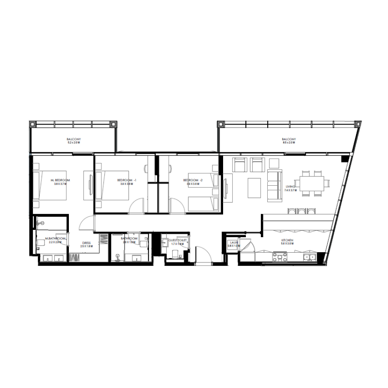 Apartments plan