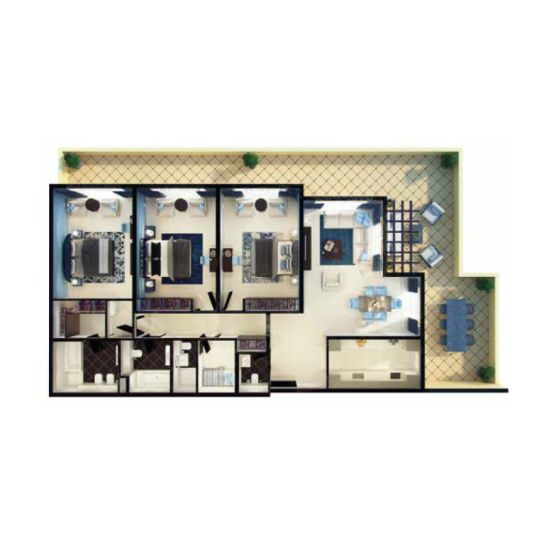 Apartments plan