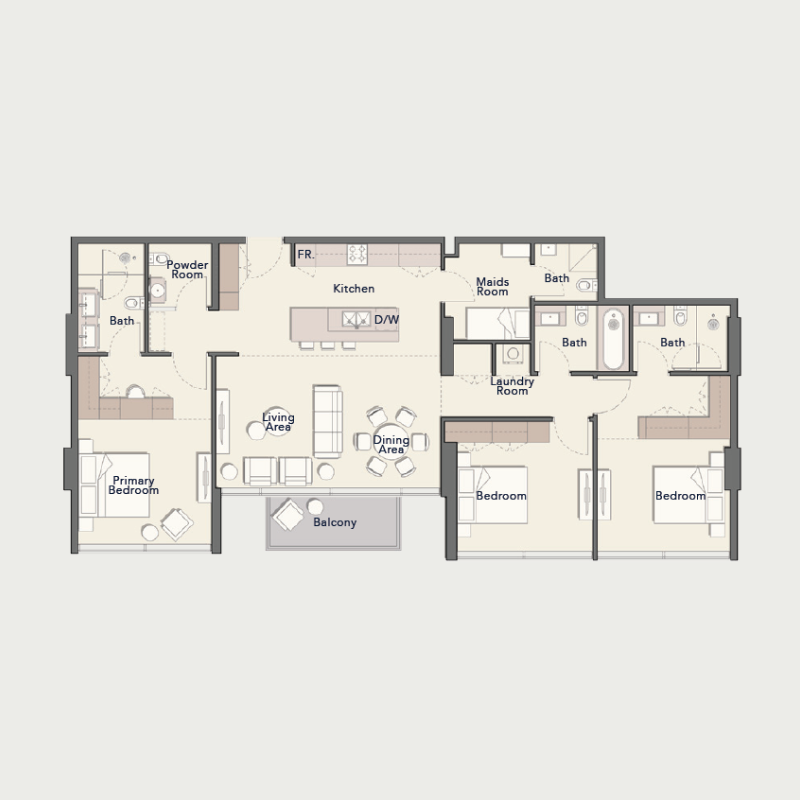 Apartments plan