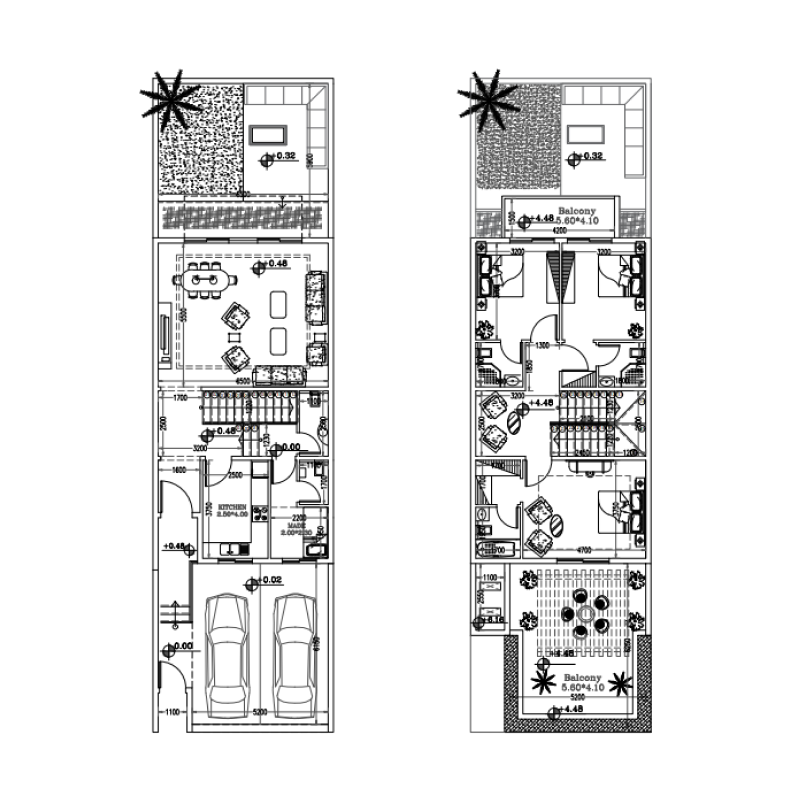 Townhouse plan