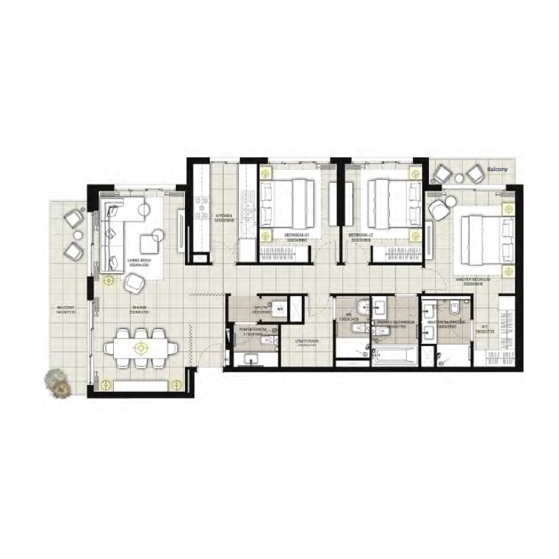 Apartments plan