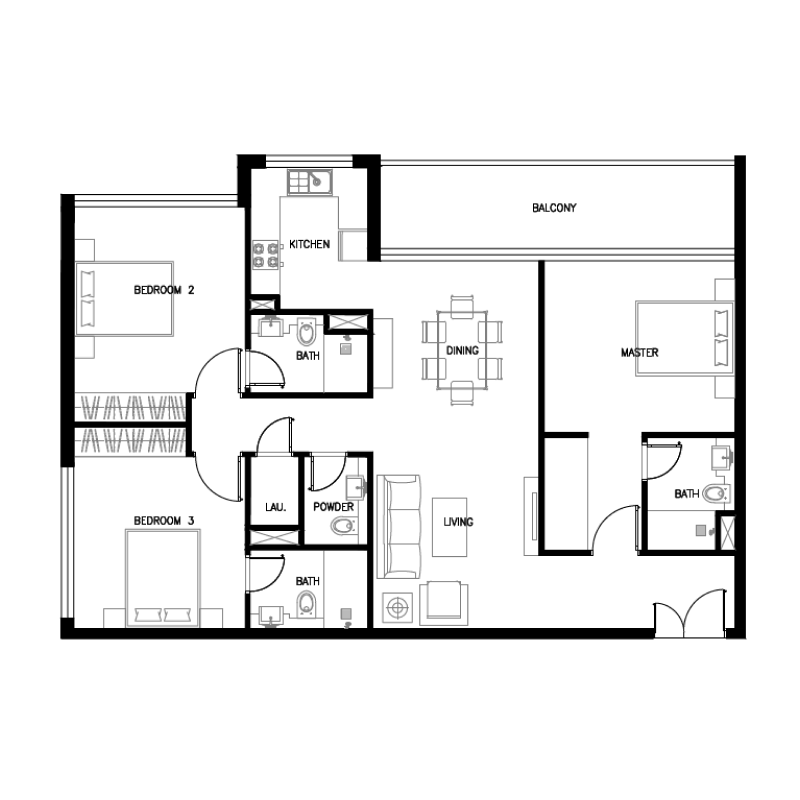 Apartments plan