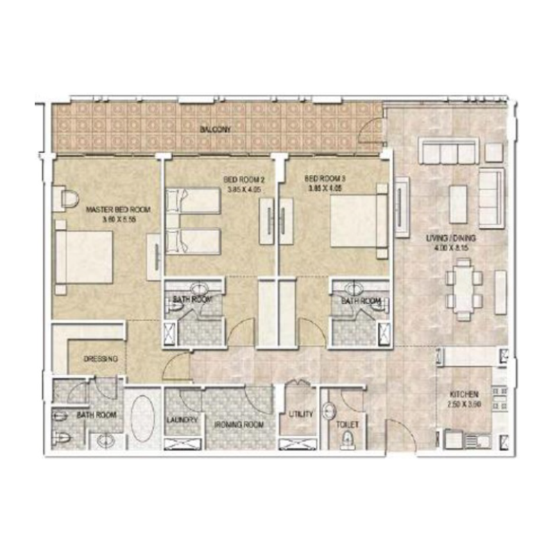 Apartments plan