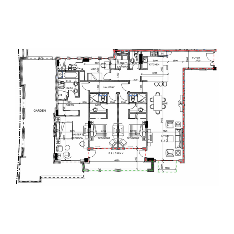 Apartments plan