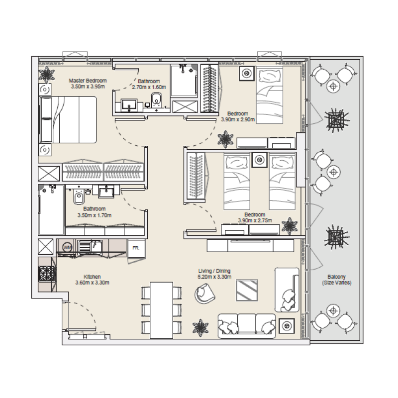 Apartments plan