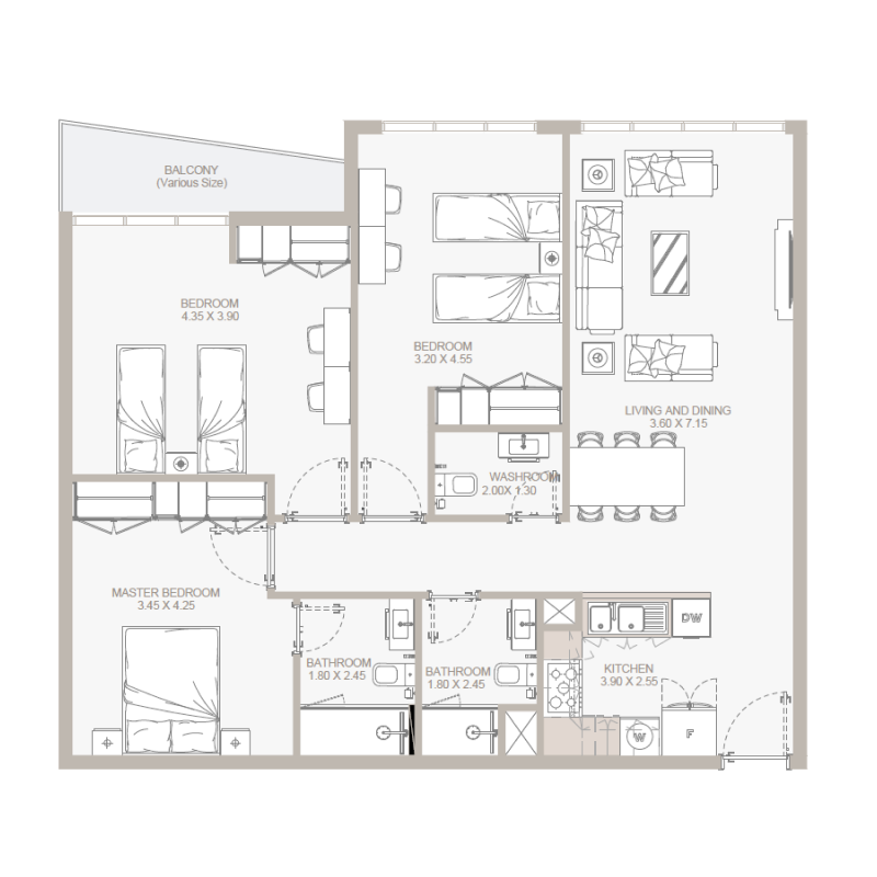Apartments plan