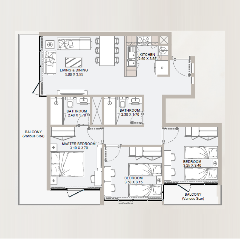 Apartments plan