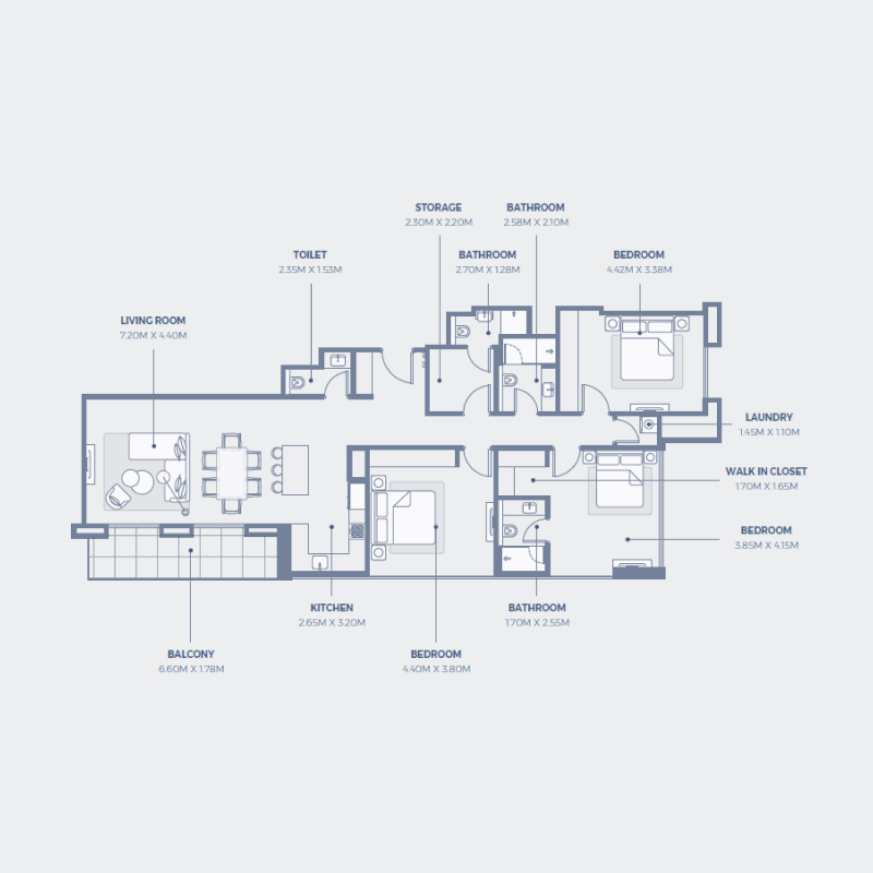 Apartments plan