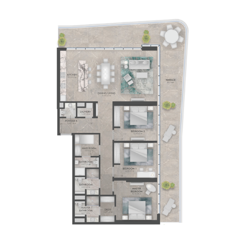 Apartments plan