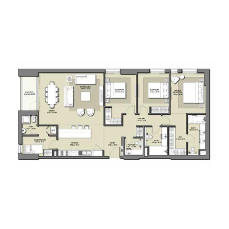 Apartments plan