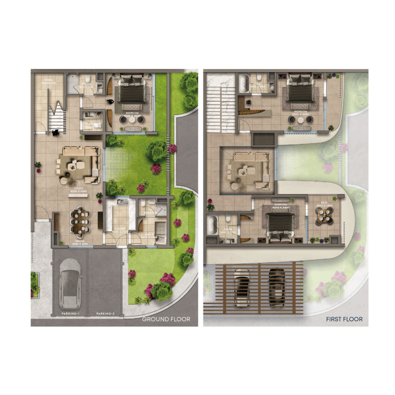 Townhouse plan