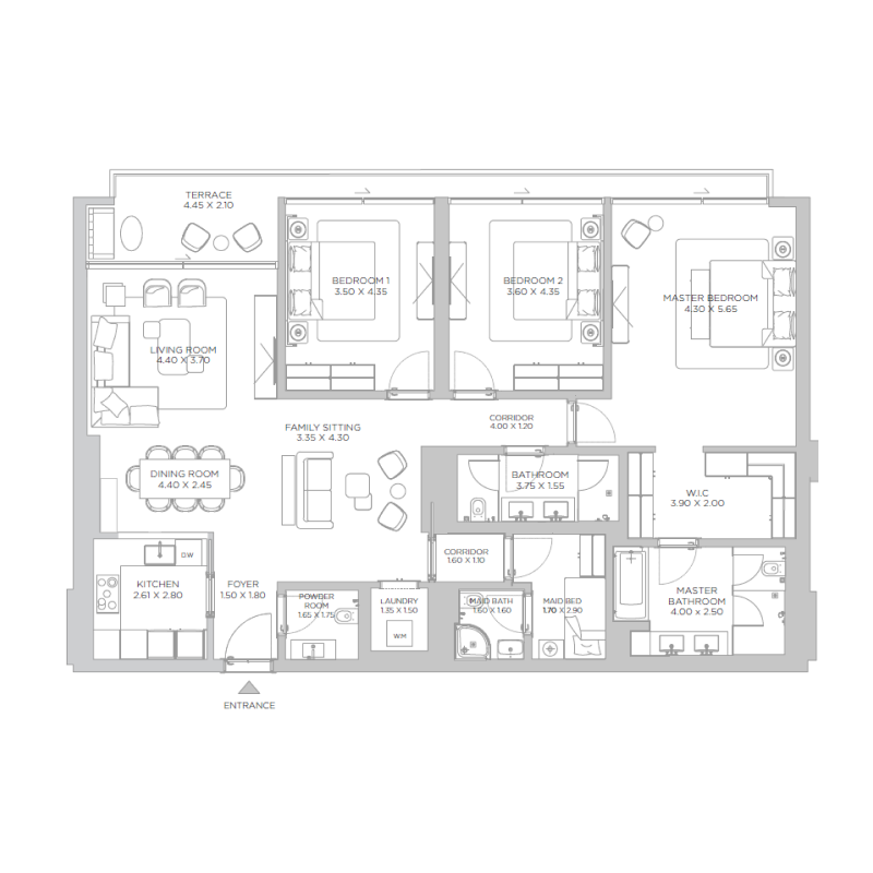Apartments plan