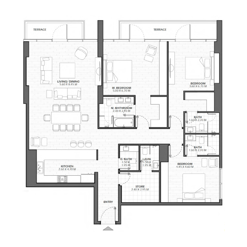 Apartments plan