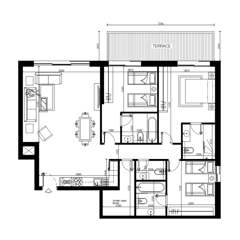 Apartments plan