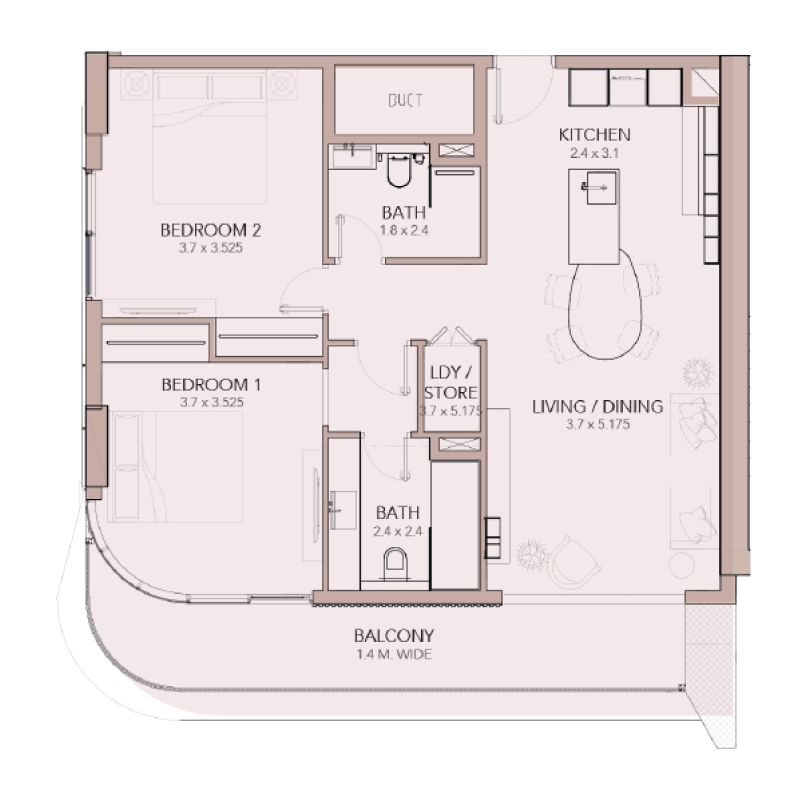Apartments plan