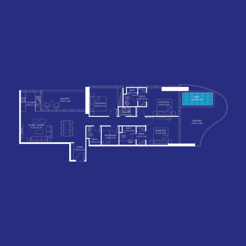 Apartments plan