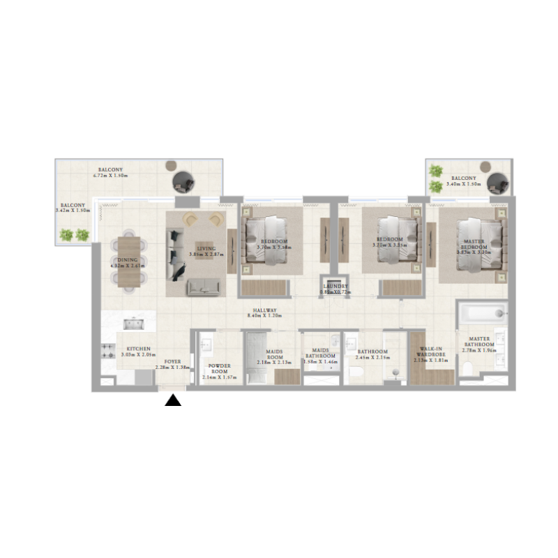 Apartments plan