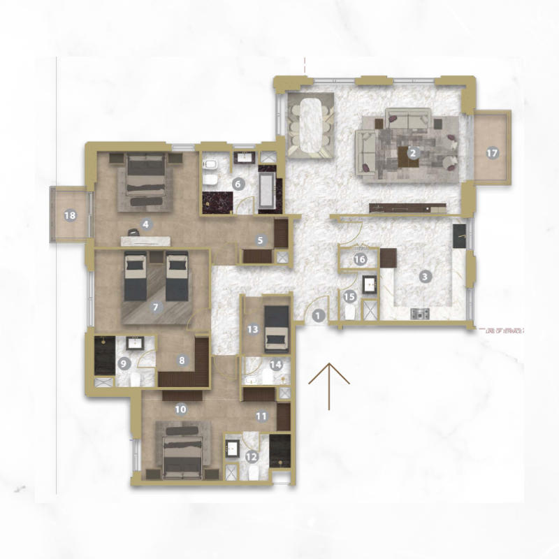 Apartments plan