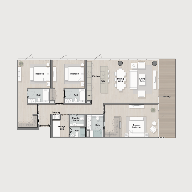 Apartments plan
