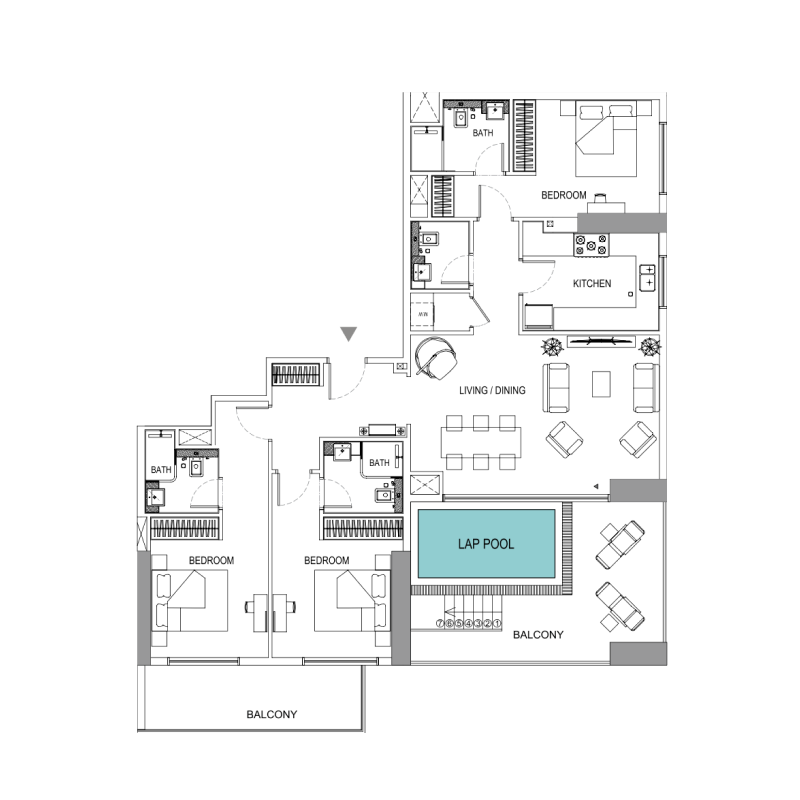 Apartments plan