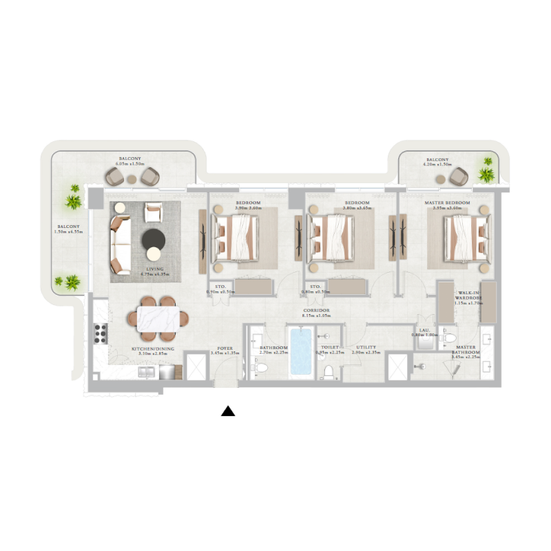 Apartments plan