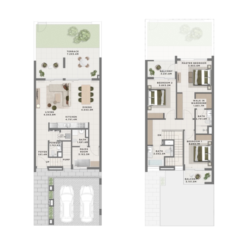 Townhouse plan