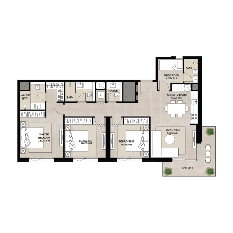 Apartments plan