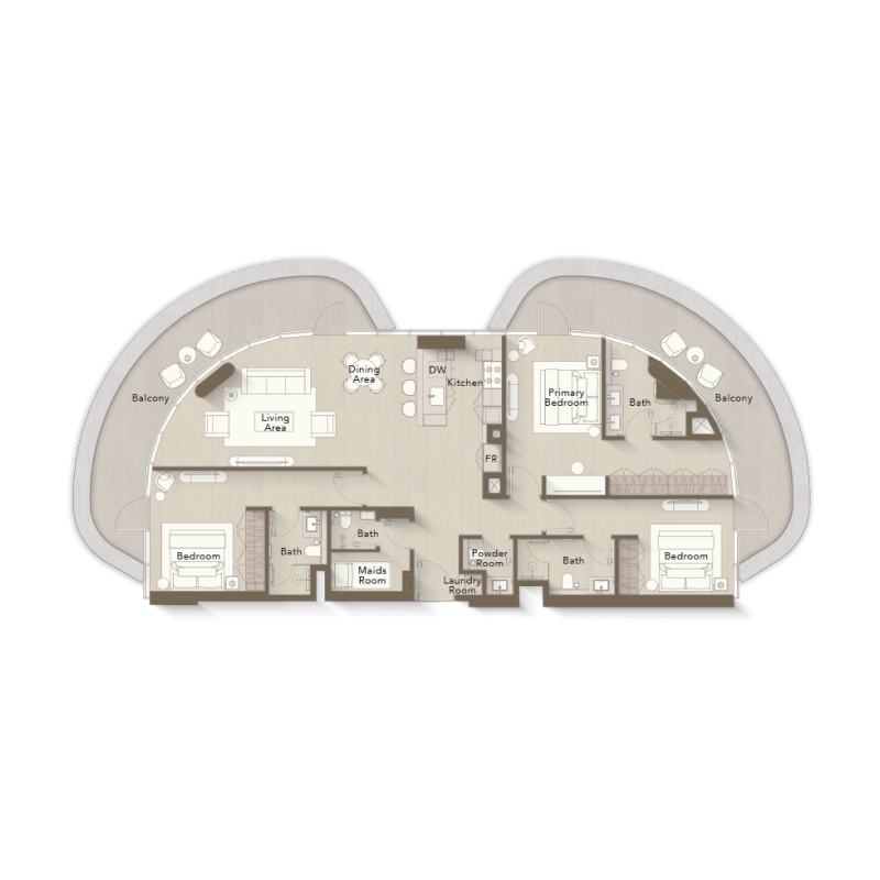 Apartments plan