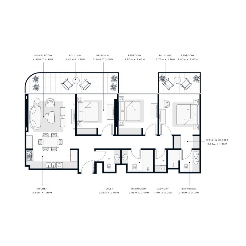 Apartments plan