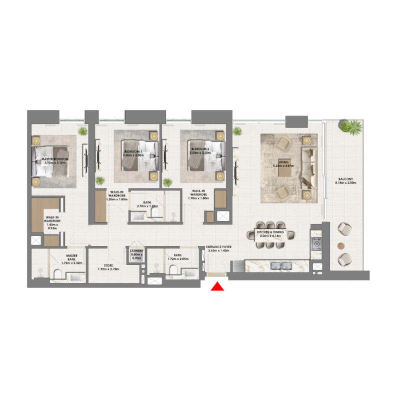 Apartments plan