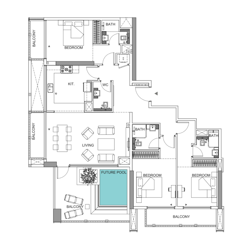 Apartments plan