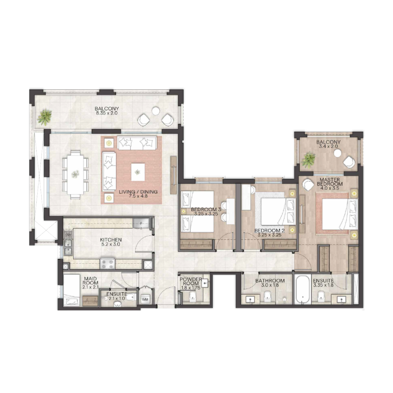 Apartments plan
